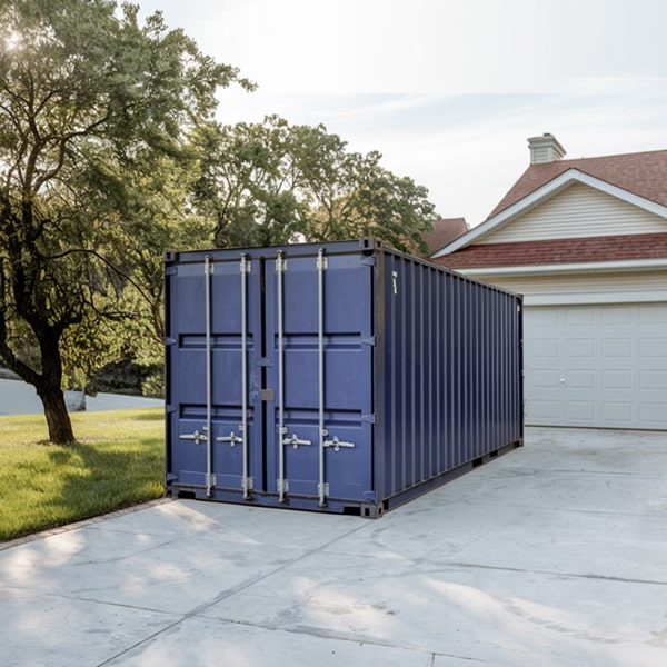 we offer customization options for the interior of our residential storage containers
